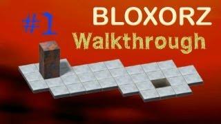 Bloxorz - Walkthrough - The First 10 Levels