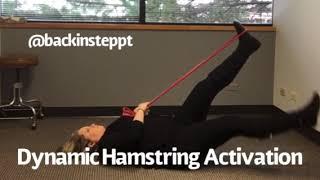 Dynamic Hamstring Activation