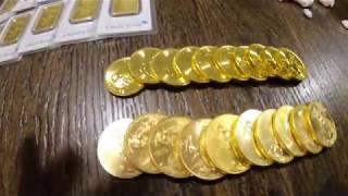 10 more ounces of Gold Coins [American Eagles] unboxing 2019