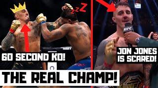 Tom Aspinall DESTROYS Curtis Blaydes? Jon Jones Goes Silent? UFC 304 Full Fight Reaction