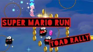 Super Mario run toad rally - playing as Luigi