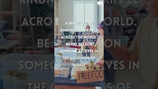 Be the reason someone believes in goodness today  #SpreadKindness #BeTheChange #InspirationDaily