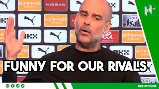 OUR RIVALS ARE ENJOYING IT! | PASSIONATE Pep Guardiola ahead of Liverpool clash