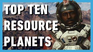 Top 10 Best Resource Planets in Starfield