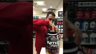 Unboxing of Muscletech Nitrotech at Gymvitals