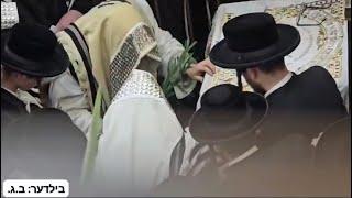 Satmar Rebbe R’ Zalmen Leib Klapping Hoshanas On Hoshana Rabbah 2024