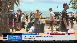 CBS13's Jordan Segundo reports live from Maui with latest on deadly fires