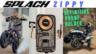 SPLACH ZIPPY - THE BEST PHONE HOLDER WITH WIRELESS CHARGING IN THE WORLD - FULL TEST - 4K