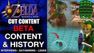 Zelda Majora's Mask Beta Unused Content & History | Zelda Cut Content