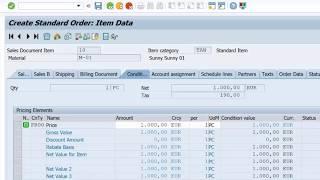 SAP HANA SD Advanced Training 3.2  - Pricing Examples 1