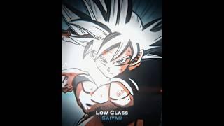 A Low Class Saiyan Can Defeat All Elite Saiyan #anime #dbz #trunks #dragonball #shorts