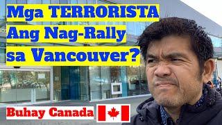 Death to Canada Sigaw ng mga Nag-Rally sa Vancouver! Buhay Vancouver / Buhay Canada