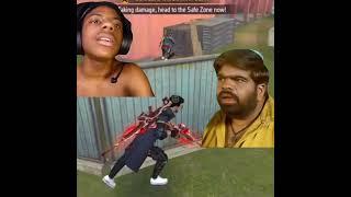 M82B HEADSHOT || FUNNY MOVEMENTS LASY ZONE FIGHT||#shorts #funny#freefire