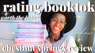 rating popular booktok books  chestnut springs series review & is it worth the hype?