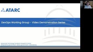 ATARC DevOps Demonstration Part 1 - CICD Working Group