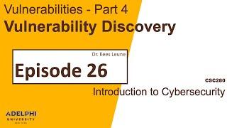 Vulnerability Discovery