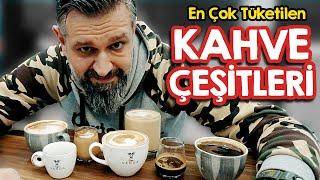 Espresso Bazlı Kahve Çeşitleri | EN ÇOK İÇİLEN Kahveler