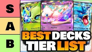 META TIER LIST - Ranking ALL the BEST DECKS!!! | Pokemon TCG Pocket