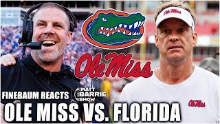 Ole Miss vs. Florida REACTION: Lane Kiffin needs SOUL SEARCHING - Finebaum | The Matt Barrie Show