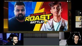 REGA AND MAMBA REACT ON THE ULTIMATE ROAST BATTLE GODLY BHAI VS REGA  #regaltos #regaltosop