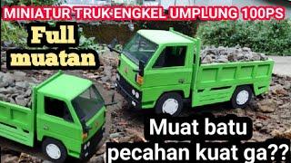 Miniatur Engkel Umplung  Full Muatan Batu