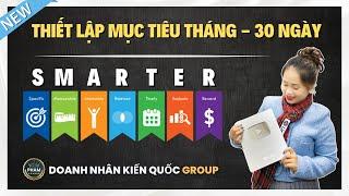 SMARTER - Thiết Lập Mục Tiêu 30 ngày | Doanh Nhân Kiến Quốc Group