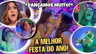 A FESTA DE 6 ANOS DA VALENTINA! *ELA DEU UMA BALADA*  DANÇAMOS MUITO!