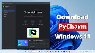 How to Download and Install PyCharm in Windows 11