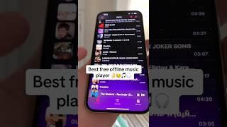 Best Free Offline Music Player for iPhone ️