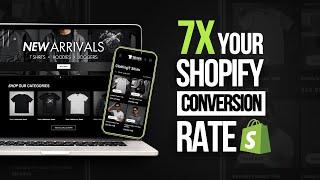 7 Ways To Increase Your Shopify Store Conversion Rate | Product Keywords, Announcements & More