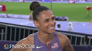 How Sydney McLaughlin-Levrone stays focused under the Olympic spotlight | Paris Olympics