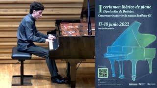 Juan Lara. Final del I certamen ibérico de piano Diputación de Badajoz