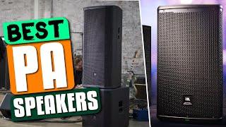 Best Powered PA Speakers of 2025 : Get Crystal-Clear Sound Everywhere