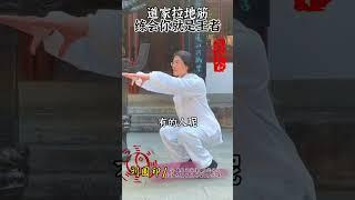 道家拉地筋练会你就是王者道家养生刘圆印养生