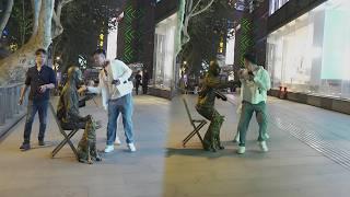 #17 Statue Prank丨Look what this guy did.