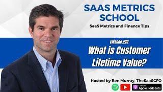 What is Customer Lifetime Value | SaaS Metrics School | The SaaS CFO