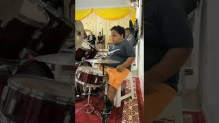 Agora sou baterista da igreja #shorts