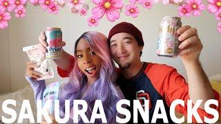 Let the obsession  begin...SAKURA SNACK TIME!! +BEER