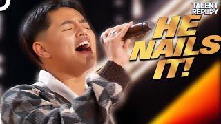 Jordon Ho Captivates the Crowd with His Stunning Voice! | Canada's Got Talent