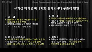 EP  02   혐기성 소화조의 생물학적 설계, 공학적 접근의 중요성 1