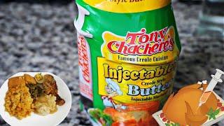 TONY CHACHERE'S INJECTABLES REVIEW: HOW TO EASY CHICKEN RECIPE