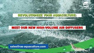 REVOLUTIONIZE YOUR AQUACULTURE: MEET OUR NEW HIGH-VOLUME AIR DIFFUSERS