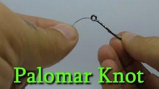 How to tie a Palomar Knot