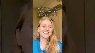 Repertório coringa para qualquer tema de redação