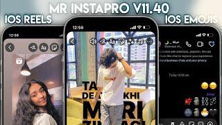 NEW Instapro v11.40 Update  Instapro iPhone Story Settings| New Features| iOS 17.4 Emojis Fonts!