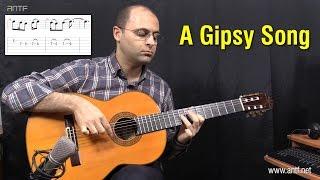 Guitar 603 - A Gipsy Song - لحن اسباني - بالعربية (Dr. ANTF)