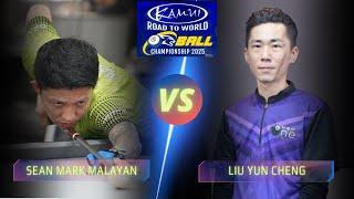 SEAN MARK MALAYAN VS LIU YUN CHENG | LAST 16 | KAMUI ROAD TO WORLD 10BALL CHAMPIONSHIP 2025 #shorts