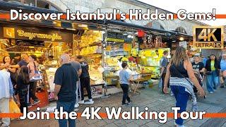 Istanbul 4K Walking Tour: Eminonu & Sirkeci Markets, Shops (20 October 2024)