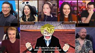 Sanji's Devil Fruit Dream! Sanji Vs Absalom | Op Episode 359 Reaction Mashup