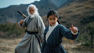 Kung Fu Movie! Girl narrowly escapes death, hides away to train and masters peerless skills!